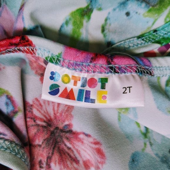 Dot Dot Smile NWT's Succulents and Cactus' Tank Dress Girls 2T. - Picture 7 of 11